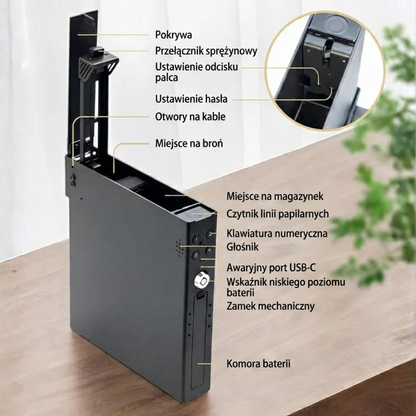 PrintSejf Vevor PRO™ - Inteligentna Skrytka na Broń